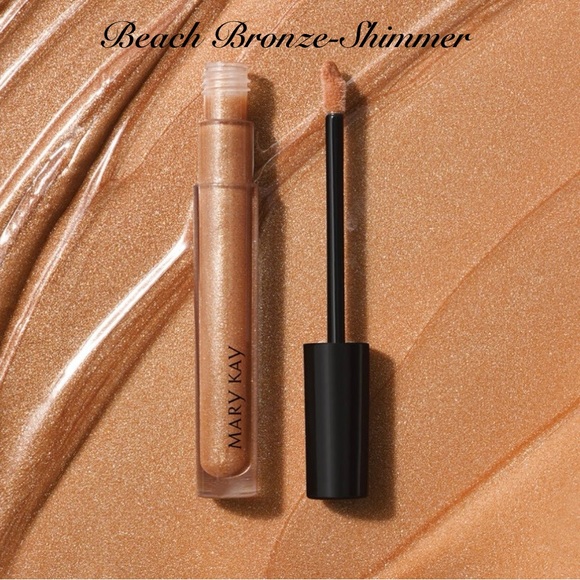 Mary Kay Other - NWT Mary Kay® BEACH BRONZE Unlimited Lip Gloss Tan Peach Perfect Shimmer Shine